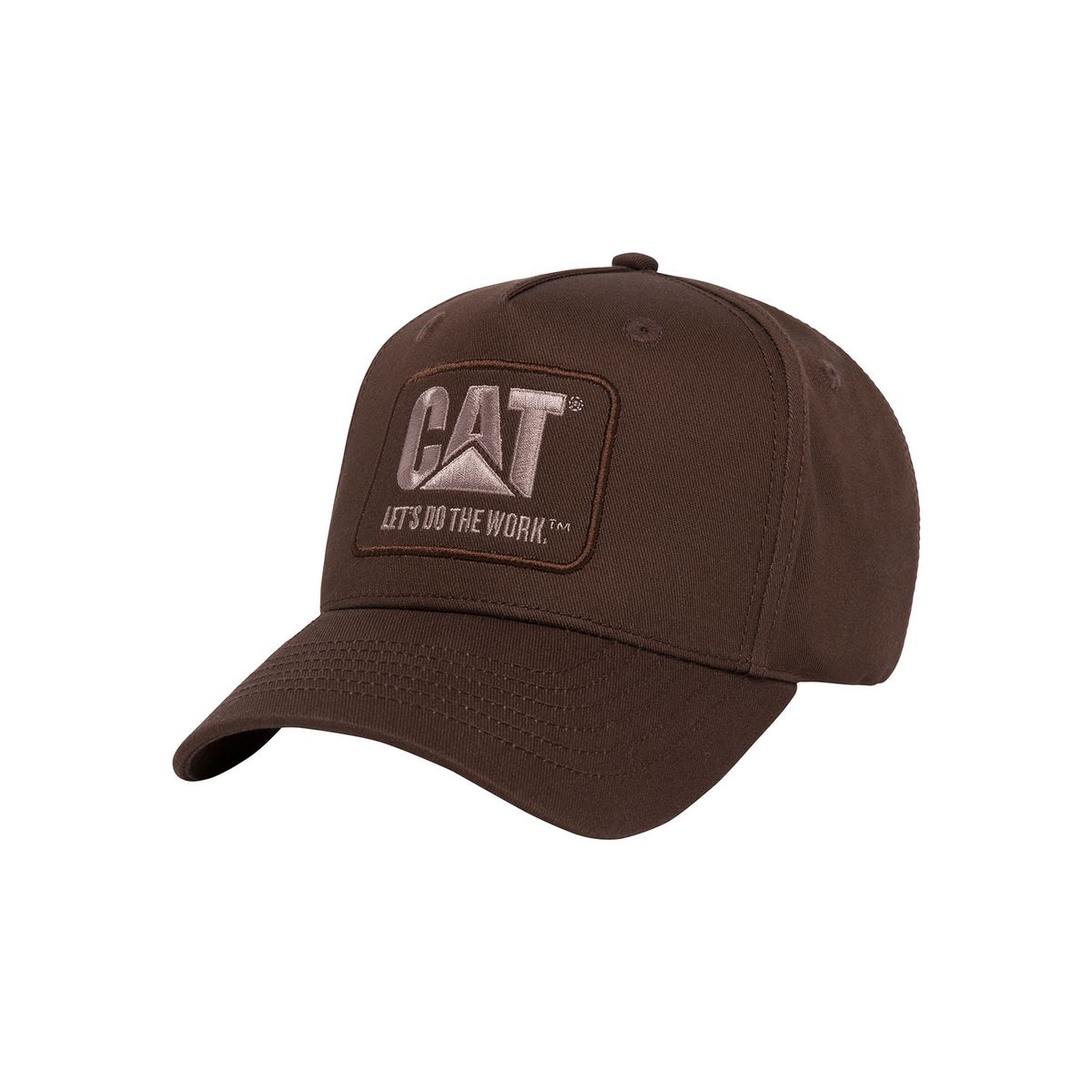 CAT - Jockey Algodón Hombre Do The Work Logo Hat Café CAT