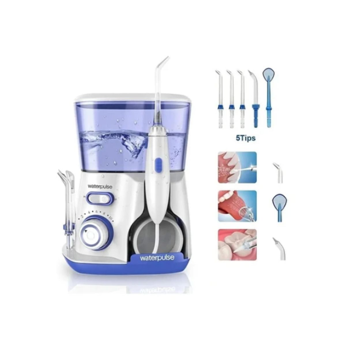 GENERICO - Irrigador Bucal Waterpulse Irrigador Dental Limpiador Bucal