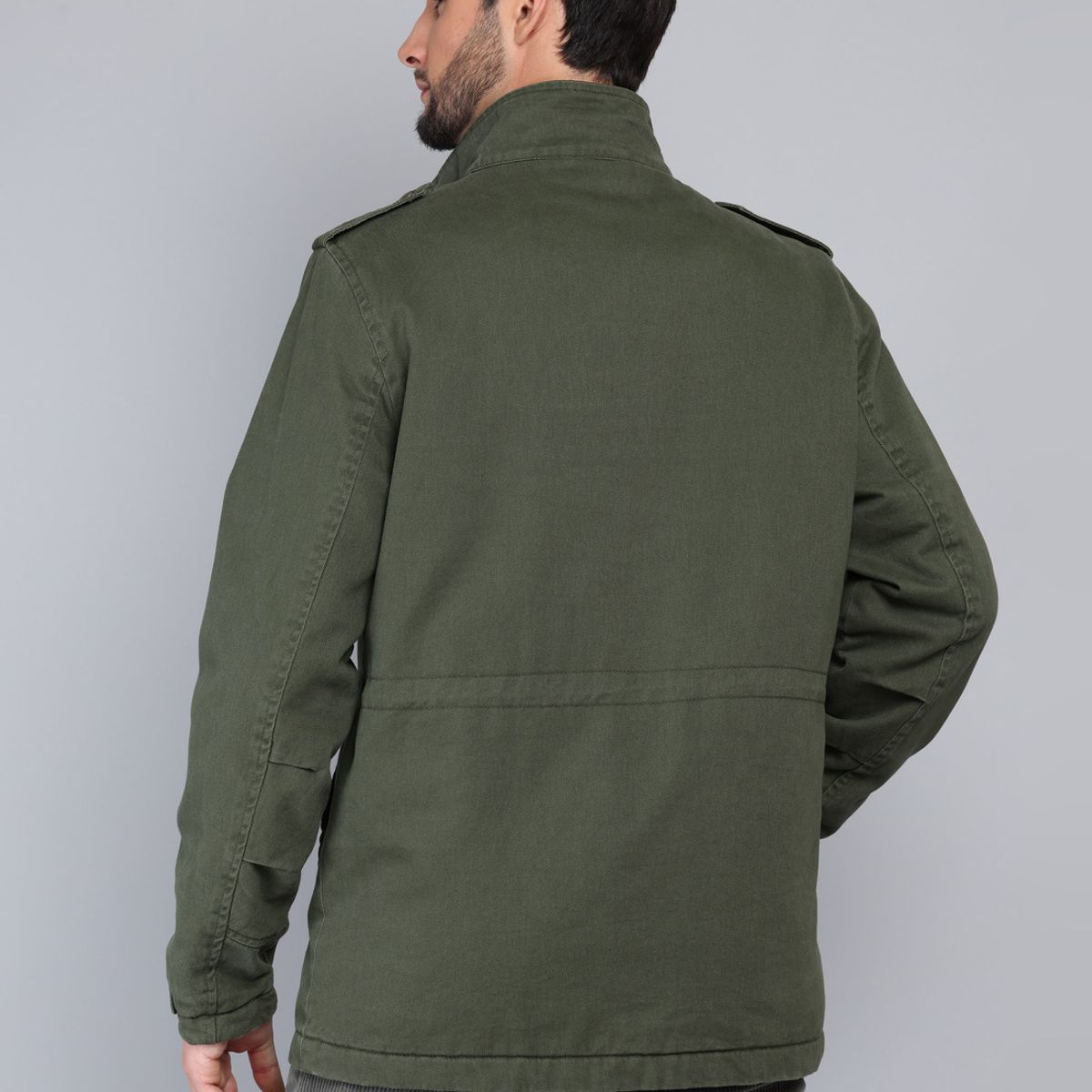 ARROW - Chaqueta Lisa Recta Regular Fit Verde Arrow ARROW