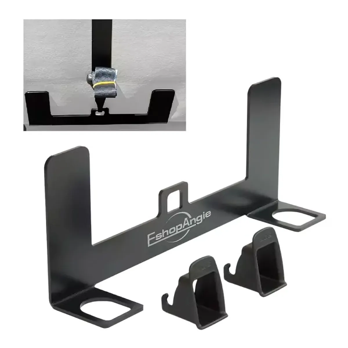 GENERICO - Adaptador Anclaje Sistema Isofix Silla De Auto + 2 Guías