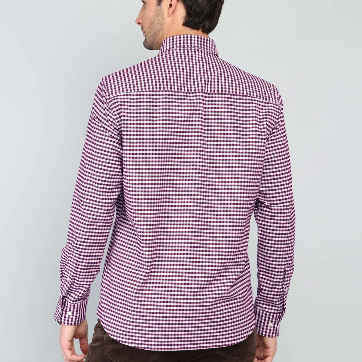 ARROW - Camisa Oxford Spandex Regular Fit Burdeo Arrow ARROW