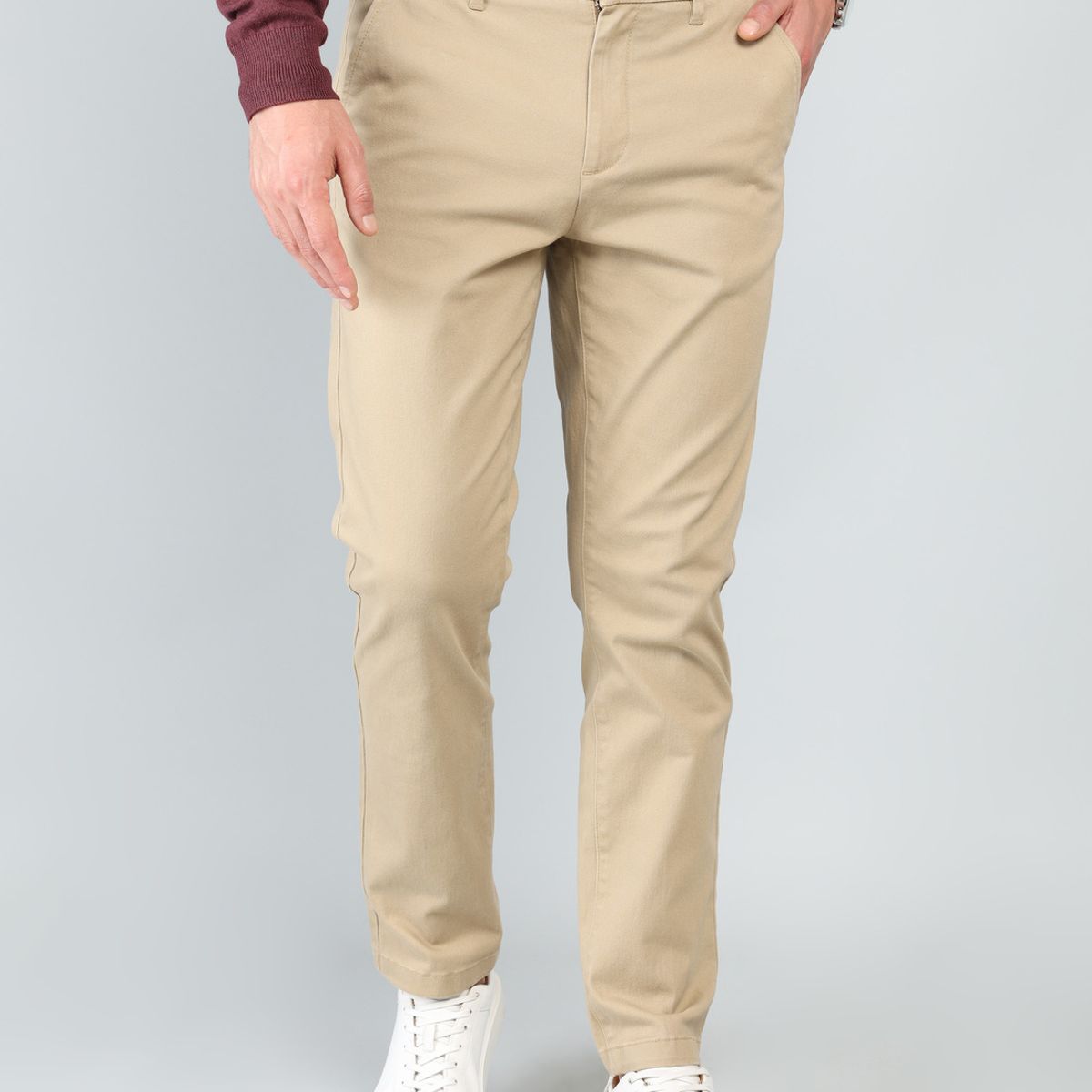 ARROW - Pantalón Chino Spandex Regular Fit Beige Arrow ARROW