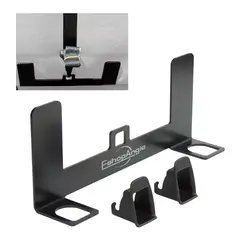 GENERICO - Adaptador Anclaje Sistema Isofix Silla De Auto + 2 Guías