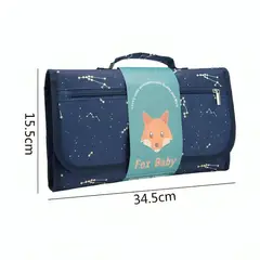 GENERICO - Mudador Cambiador Plegable Y Portátil Para Cambiar Pañales