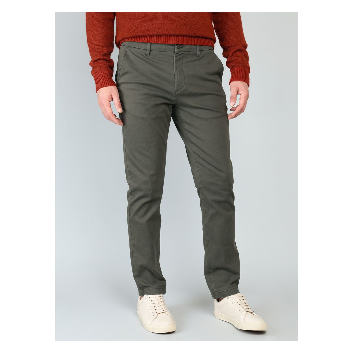 ARROW - Pantalón Chino Spandex Regular Fit Oliva Arrow ARROW