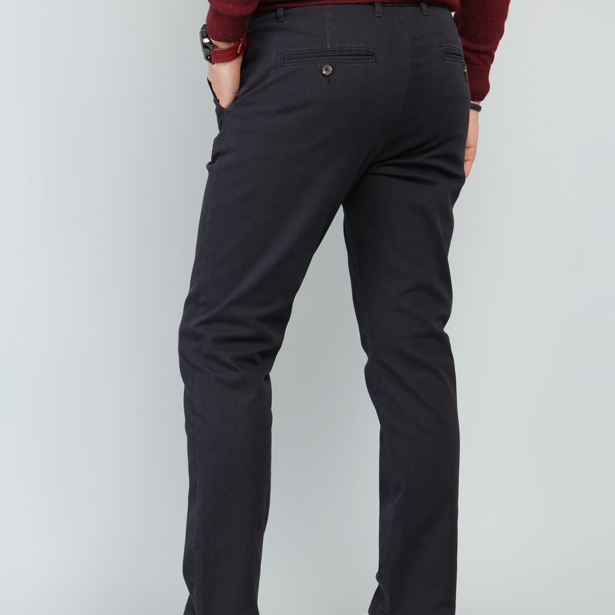 ARROW - Pantalón Chino Spandex Regular Fit Azul Marino Arrow ARROW