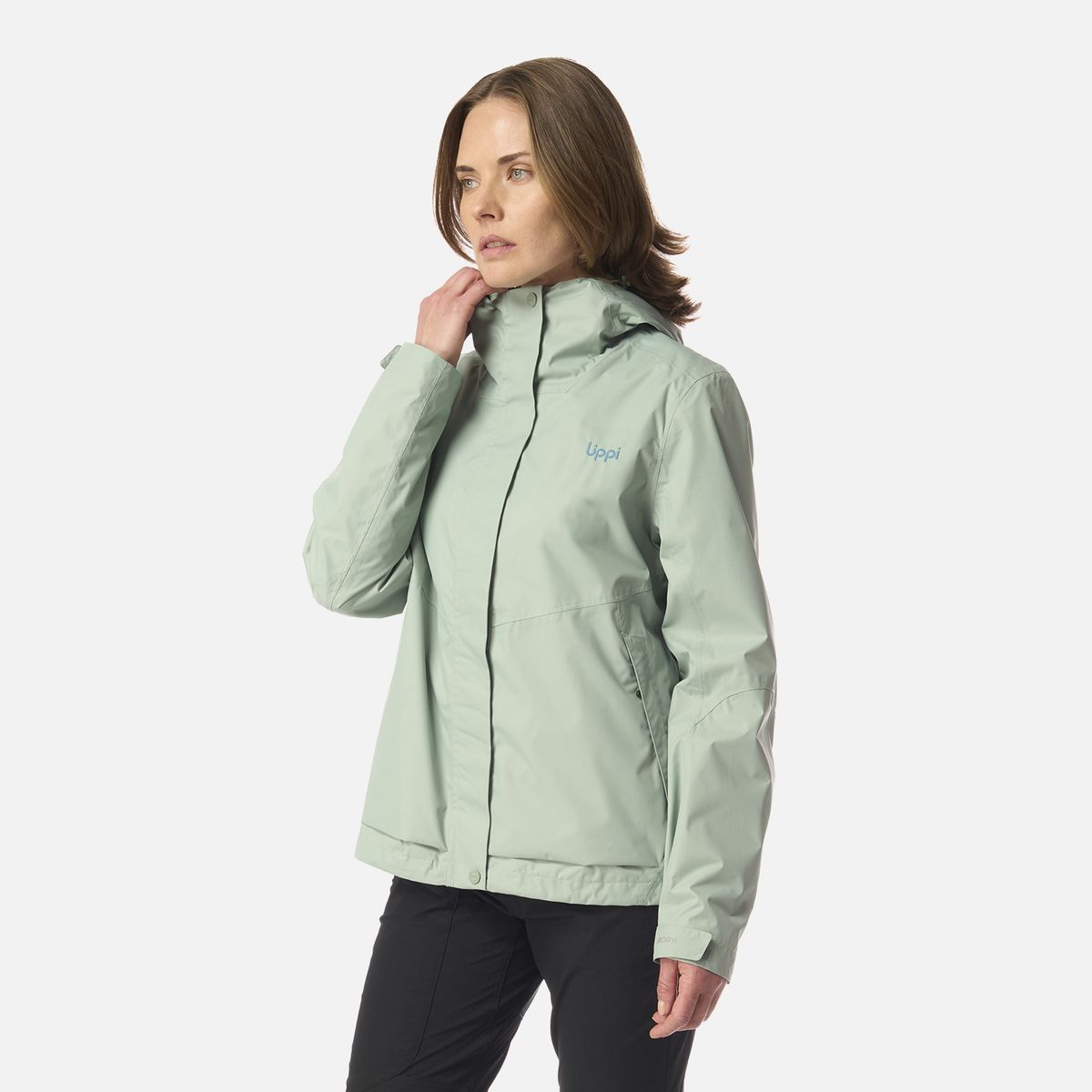 LIPPI - Chaqueta Mujer Blizzard B-Dry Hoody Jacket Jade Lippi