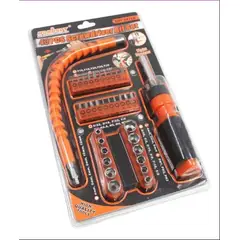 GENERICO - Set De Puntas De Destornillador Herramienta Flexible 43 Pcs