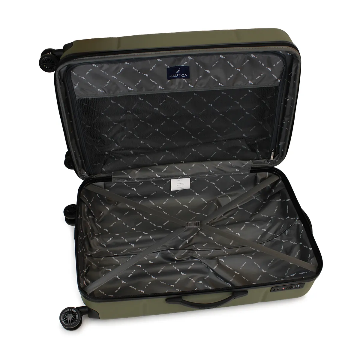 NAUTICA - Pack 2 maletas S+L Amsterdam 10kg y 23kg verde Nautica.