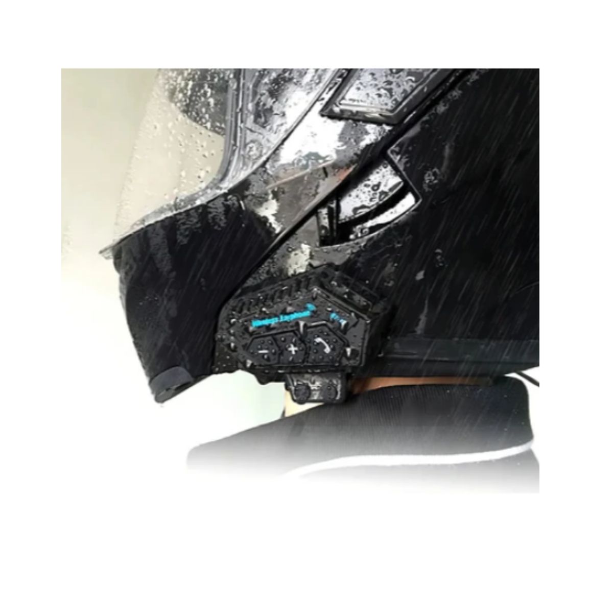 GENERICO - Intercomunicador Bluetooth Para Casco De Moto Manos Libres Con Micrófono