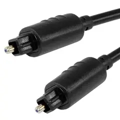 GENERICO - Cable Toslink de 15 Metros Audio Óptico Digital