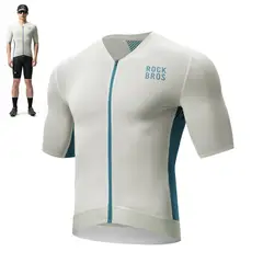ROCKBROS - Tricota Ciclismo Hombre Ruta Verano Respirable