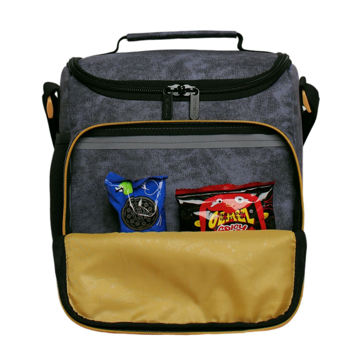 HEAD - Lonchera Térmica Hombre Snack Dino Gris Head