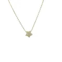 LUX JOYAS - Collar Plata 925 Estrella Brillitos