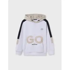 MAYORAL - Sudadera capucha contrastes chicos