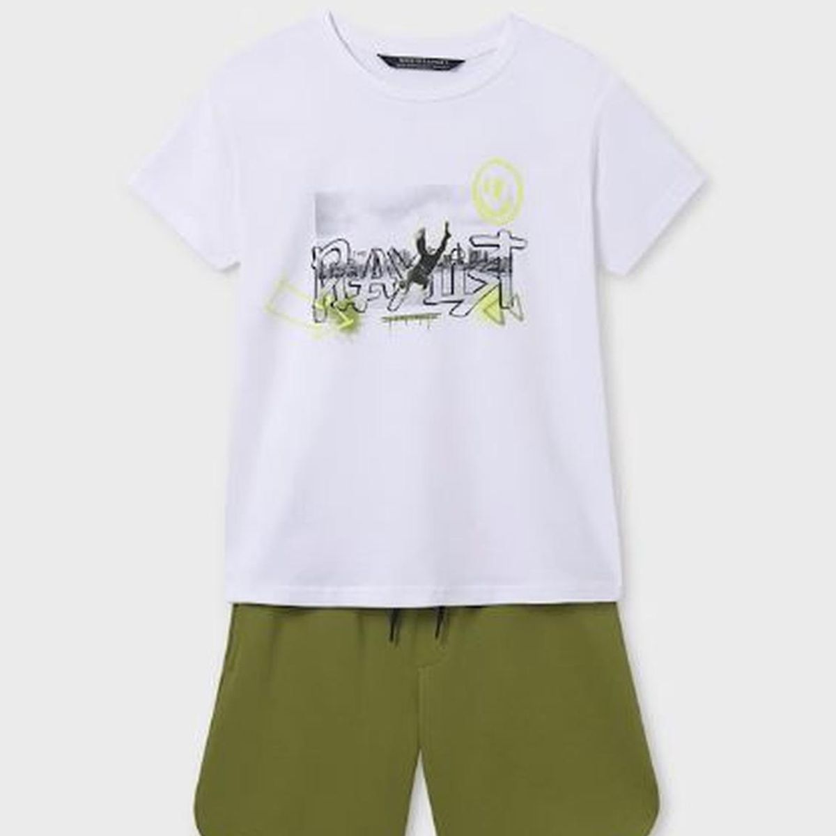 MAYORAL - Conjunto bermuda y camiseta urbana chicos