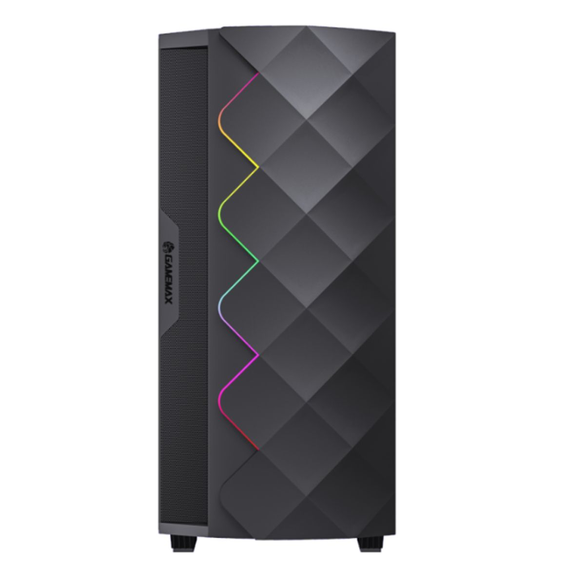 GAMEMAX - Gabinete - Gamemax Diamond Cp Bk - Rgb - Sfuente - Atx