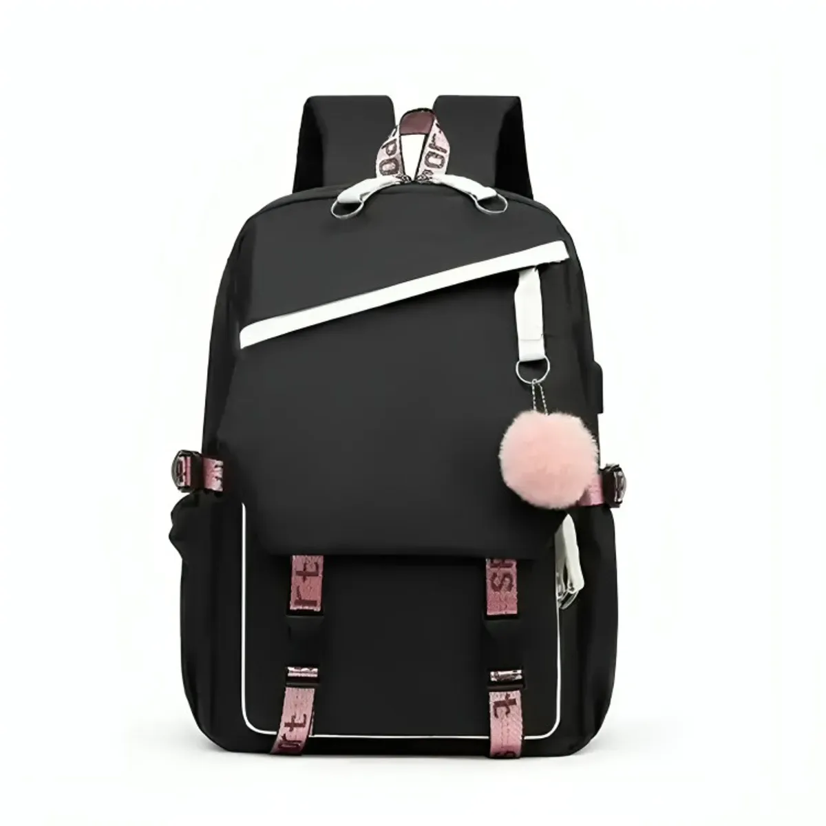 GENERICO - Mochila Urbana Bolso Escolar Juvenil Con Interfaz Usb Aux