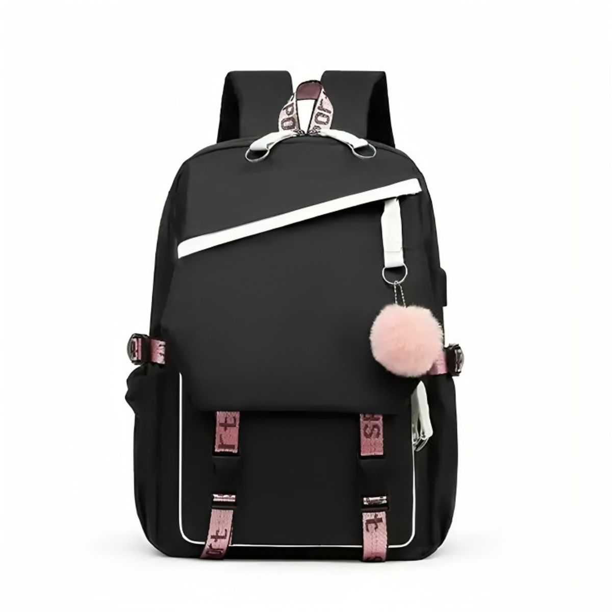 GENERICO - Mochila Urbana Bolso Escolar Juvenil Con Interfaz Usb Aux