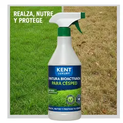 KENT - PINTURA CESPED - REACTIVADORA DE PASTOS - BOTELLA PISTOLA 500 CC - NUTRE Y PROTEGE