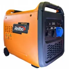 REDBO - Generador Inverter Insonoro Certificado Profesional 5500 Watts.