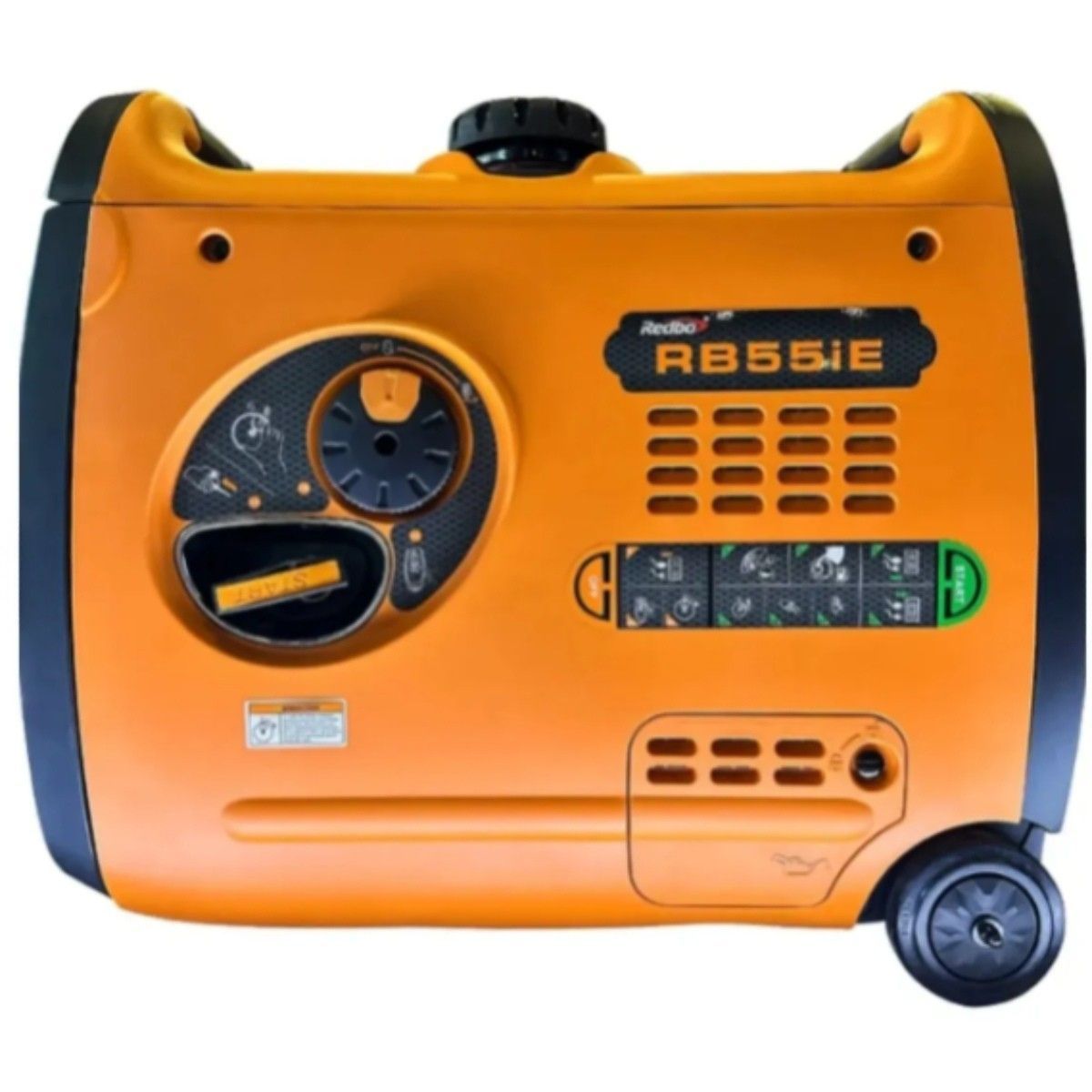 REDBO - Generador Inverter Insonoro Certificado Profesional 5500 Watts.