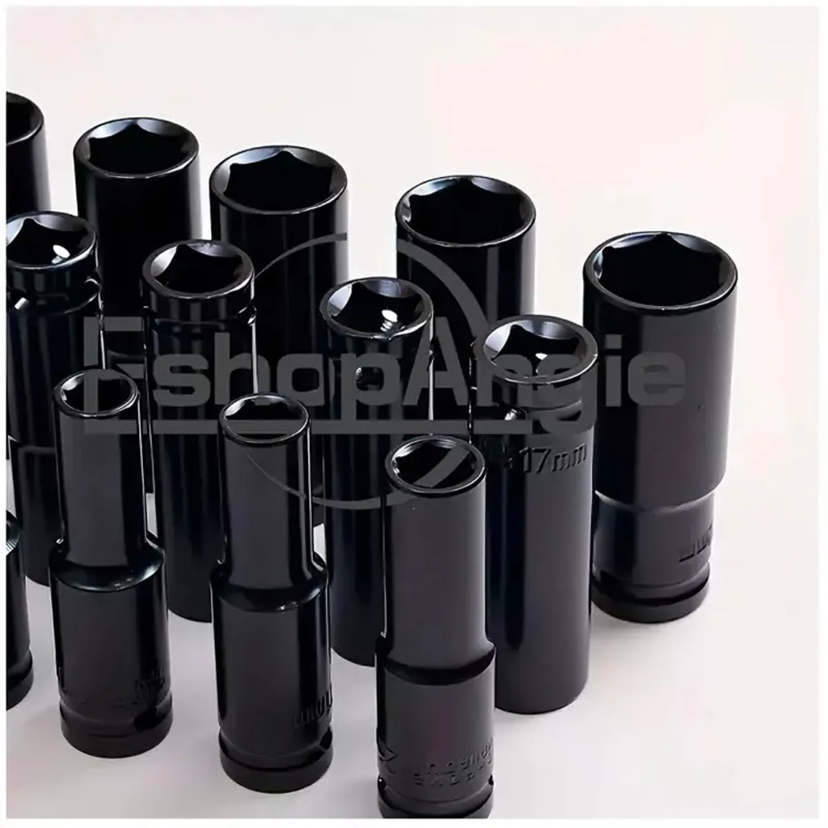 GENERICO - Juego Dados Largos De Impacto 8 - 32mm 20 Piezas