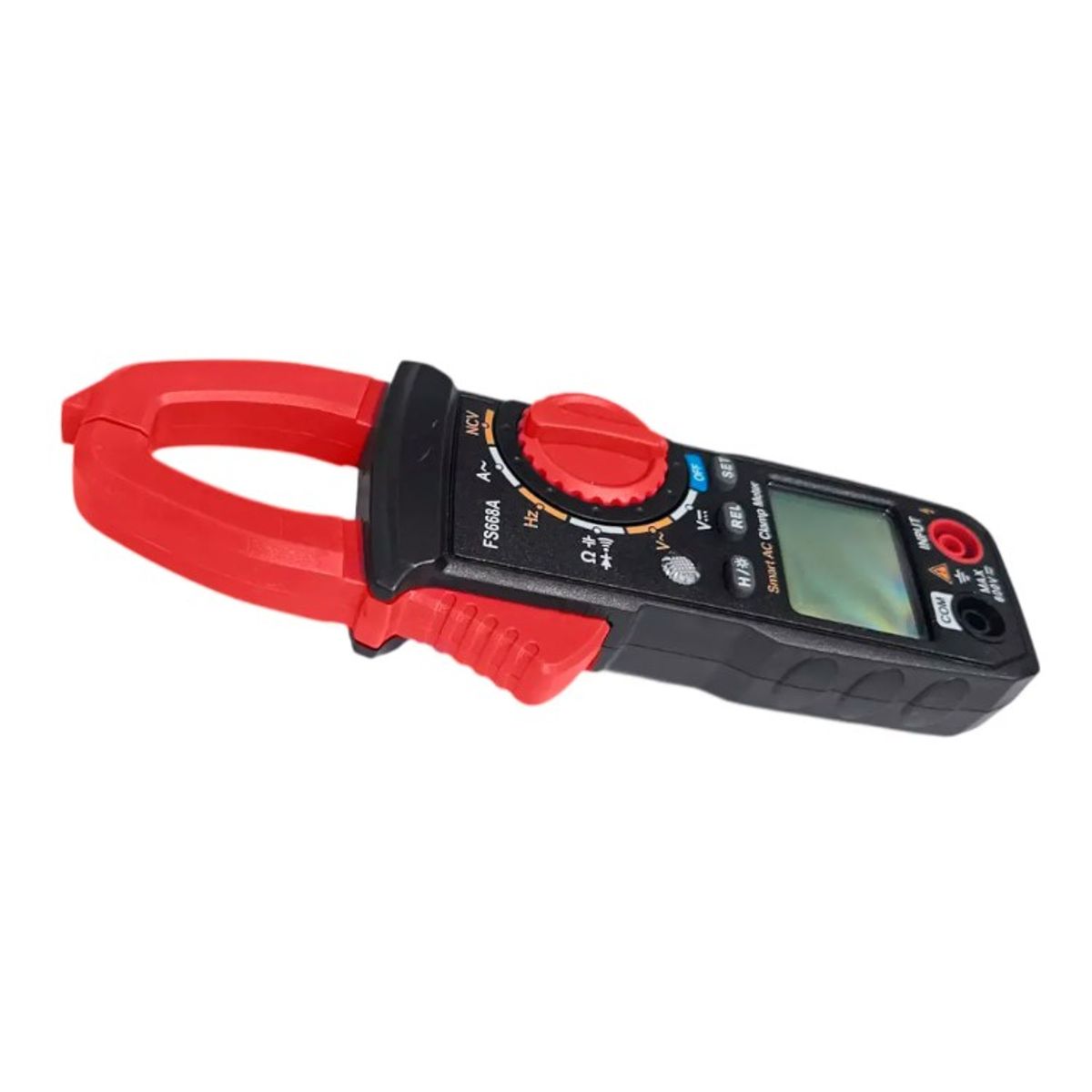 GENERICO - Amperímetro Pinza Tenaza Tester Multimetro Digital Pantalla