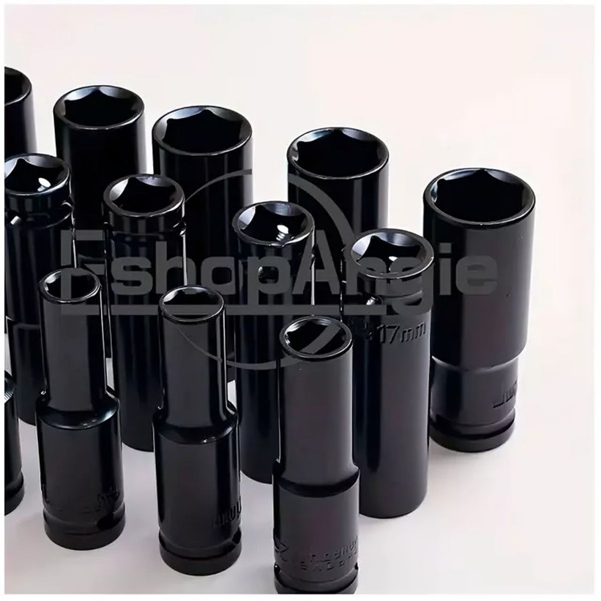 GENERICO - Juego Dados Largos De Impacto 8 - 32mm 20 Piezas