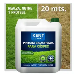 KENT - PINTURA CESPED - REACTIVADORA DE PASTOS - BOTELLA PISTOLA 5 LITROS - NUTRE Y PROTEGE
