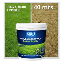 KENT - PINTURA CESPED - REACTIVADORA DE PASTOS - BOTELLA PISTOLA 10 LITROS - NUTRE Y PROTEGE