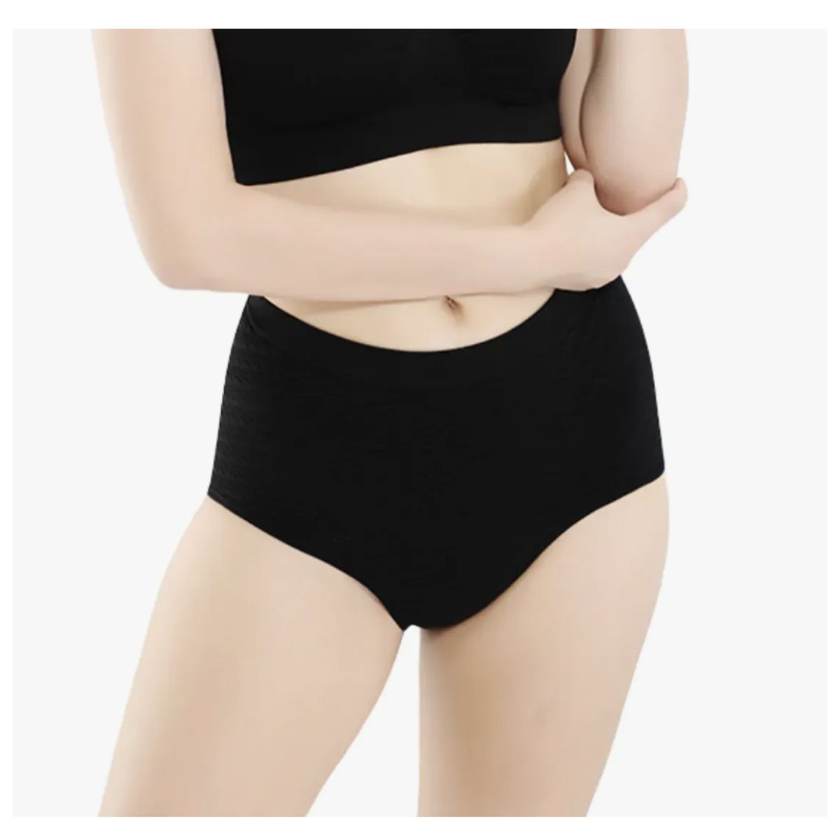 GENERICO - Pack De 2 Calzón Faja Modelador Para Mujer Tiro Alto Talla:L/XL