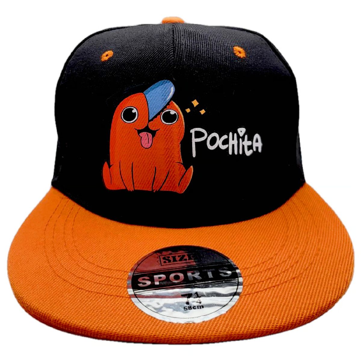 LA CASA DE LOS AROMAS - Gorra Snapback Pochita  Visera Plana