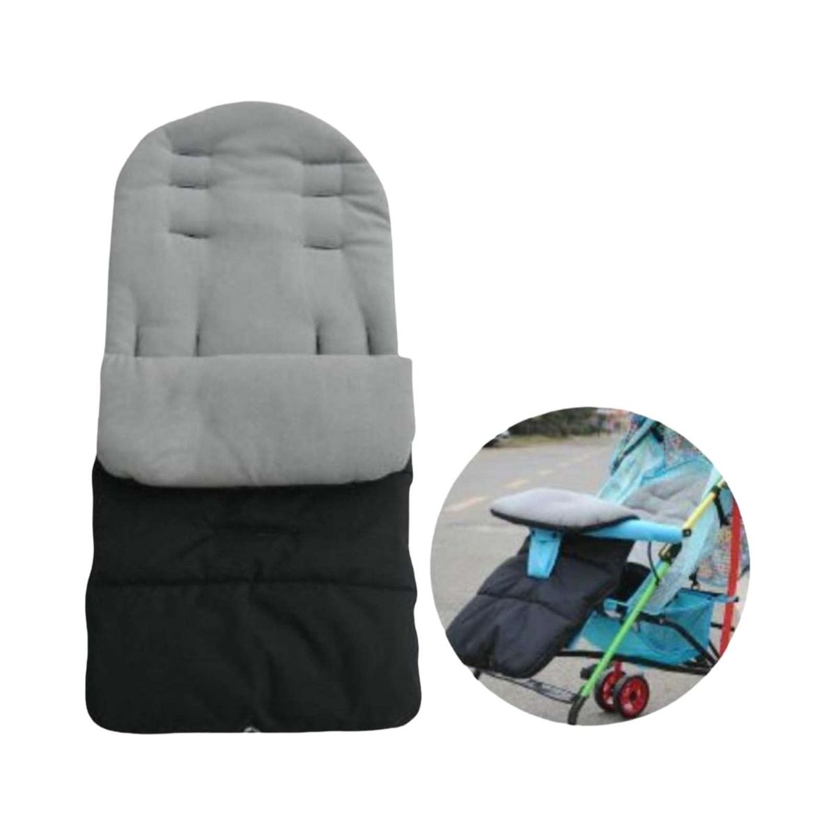 GENERICO - SACO DE DORMIR PARA BEBÉ GRIS