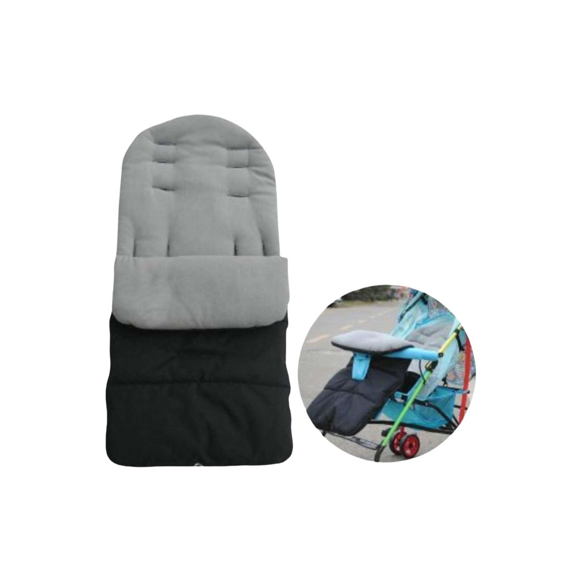 GENERICO - SACO DE DORMIR PARA BEBÉ GRIS