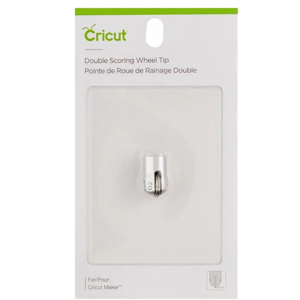 CRICUT - Cricut Repuesto Cuchilla Punta De Puntuación Doble 30° N°02