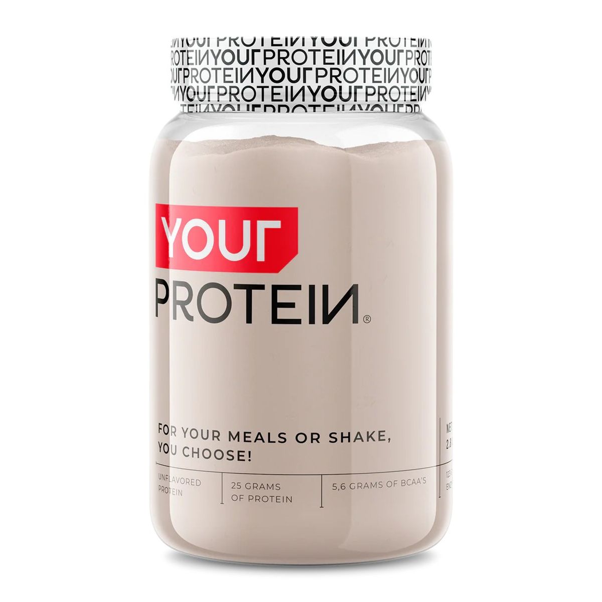 YOUR PROTEIN - PROTEINA WHEY SIN SABOR 2.8LB - YOUR PROTEIN