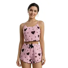 UNO - Pijama De Mujer 2 Piezas Comodo Liviano