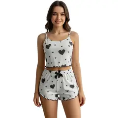 UNO - Pijama De Mujer 2 Piezas Comodo Liviano