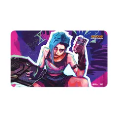 GENERICO - Riftbound TCG: Playmat Origins Jinx Art