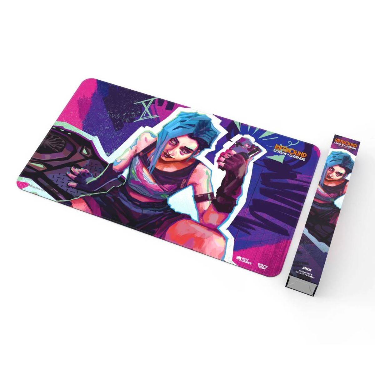 GENERICO - Riftbound TCG: Playmat Origins Jinx Art