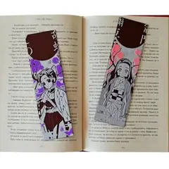 GENERICO - Marcapáginas Demon Slayer - Nezuko y Shinobu