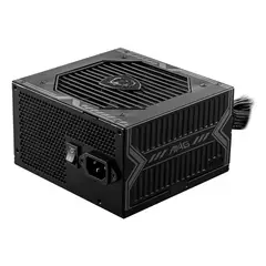 MSI - Fuente de Poder MAG A650BN, 650W, Cables Fijos, PFC Activo, Certificada 80 PLUS Bronze