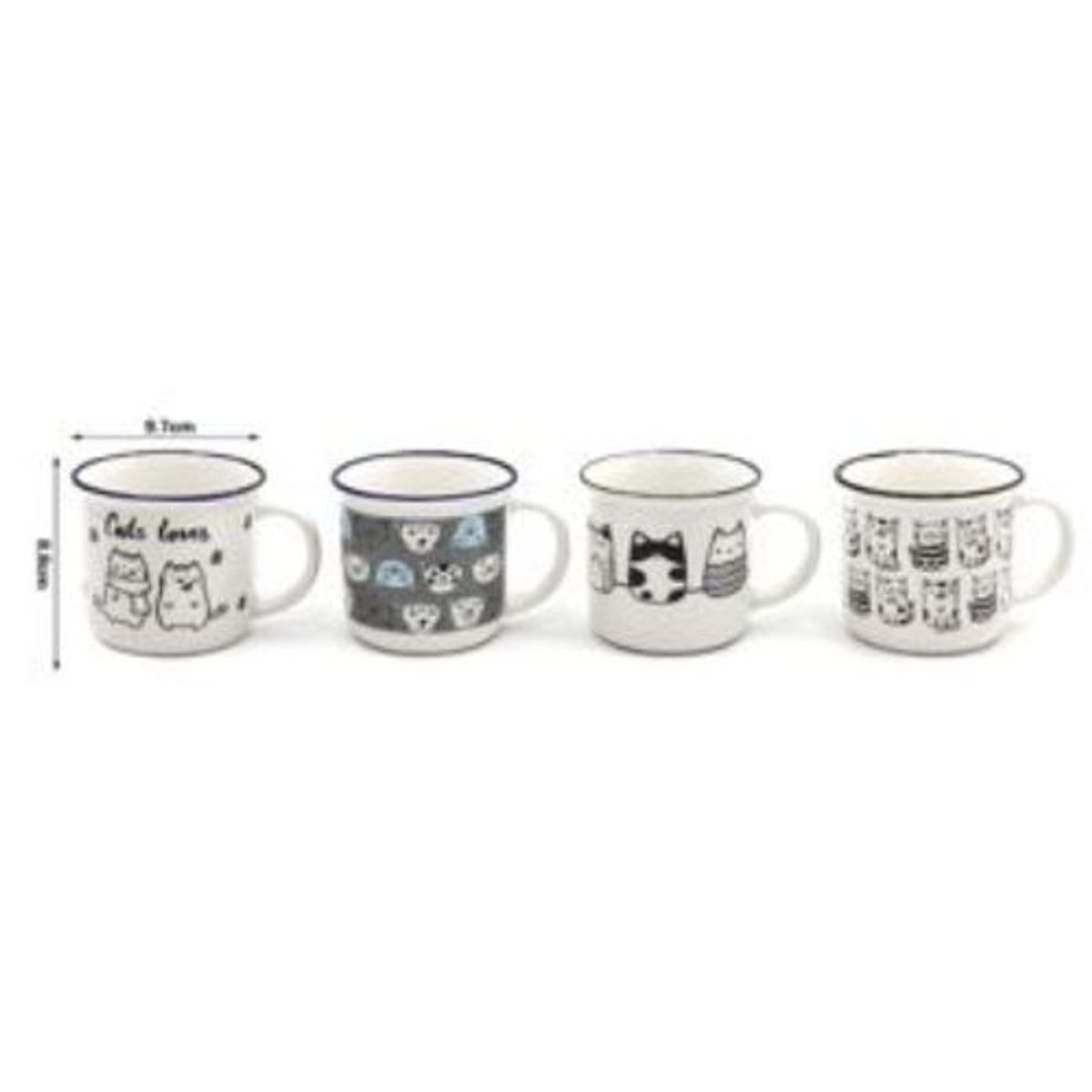 GENERICO - TAZA DE CERAMICA 360ML