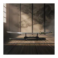EKOL TACTICA MILITAR - Katana Espada Samurai Japonesa Con Soporte De Exhibición