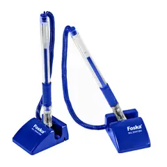 FOSKA - Bolígrafo de gel de escritorio azul XH4104BLUE