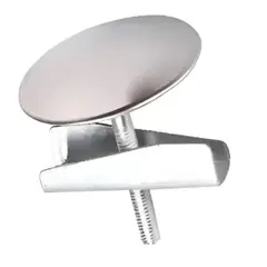 GENERICO - Piton Flange Ciego Sin Cadena Acero Inox Tapa Lavaplatos