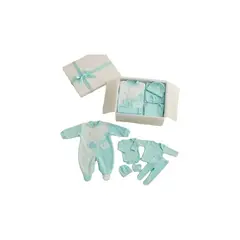 ENCANTO - Set Regalo Bebé Enterito + Ajuar 100% Algodón Colores - Chile