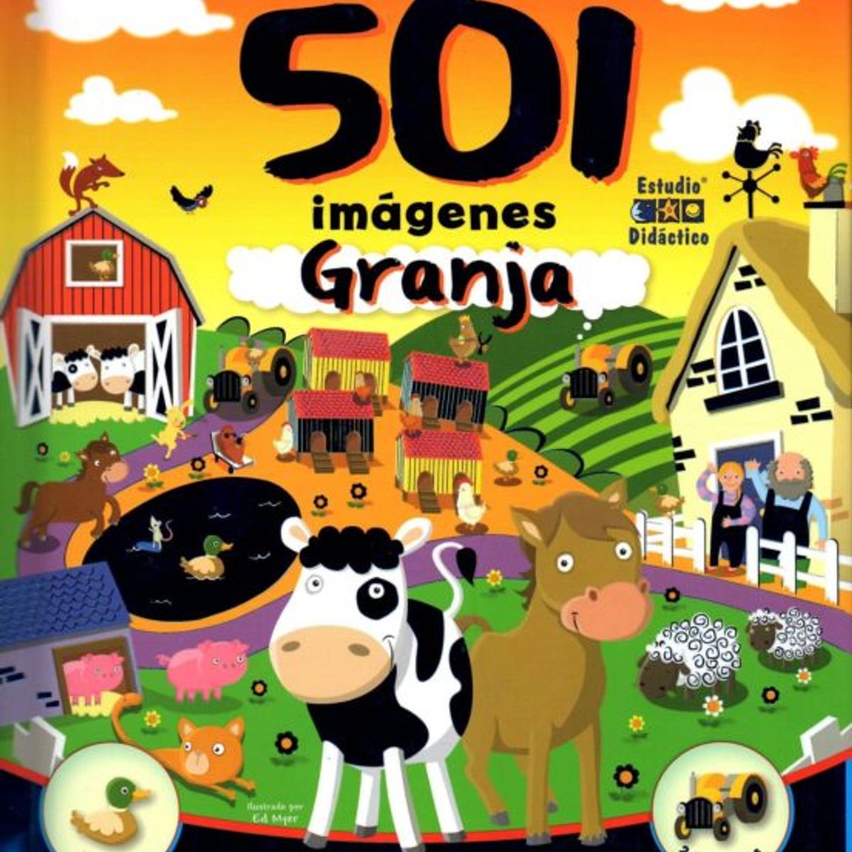 ANTARTICA LIBROS - 501 IMAGENES GRANJA-BUSCA Y ENCUENTRA...