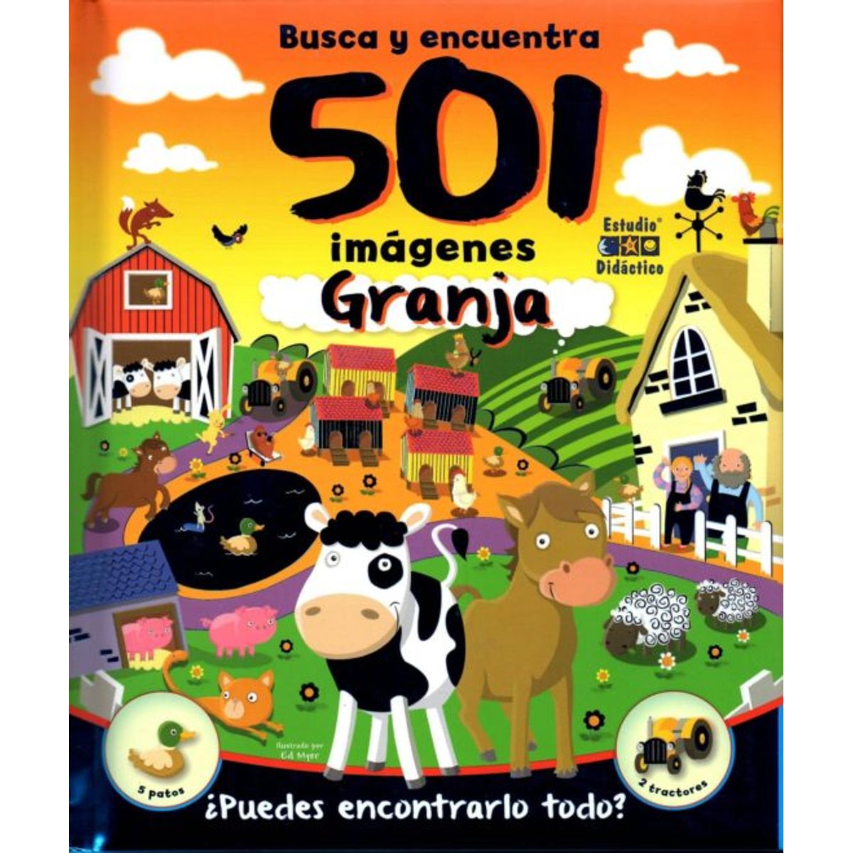ANTARTICA LIBROS - 501 IMAGENES GRANJA-BUSCA Y ENCUENTRA...